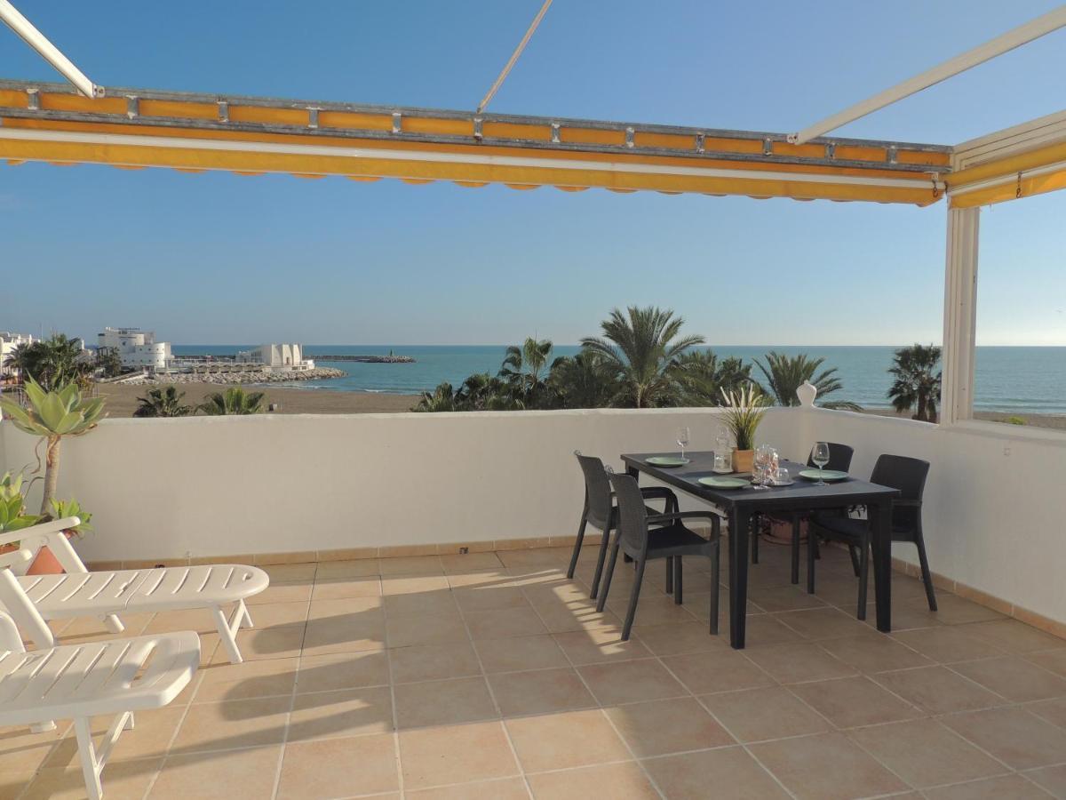 Ole Playa 5A Beach Front - A Pie De Playa, Sea Views - Vistas Al Mar, Puerto Marina Бенальмадена Экстерьер фото